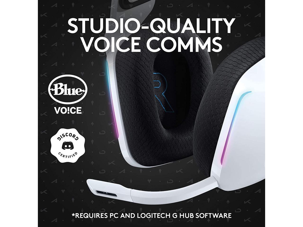 Logitech G733 K/DA Lightspeed Wireless Gaming Headset with Suspension ...