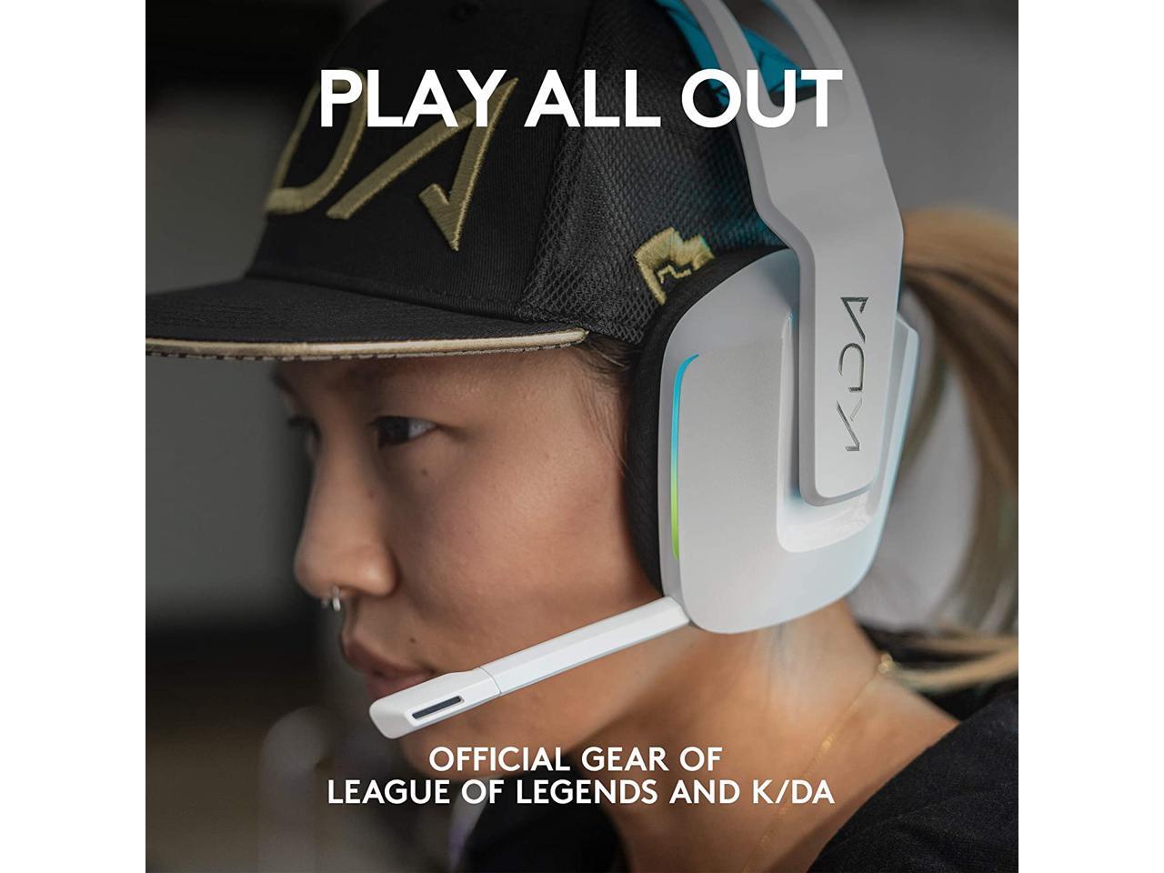 Logitech G733 K/DA Lightspeed Wireless Gaming Headset with Suspension ...