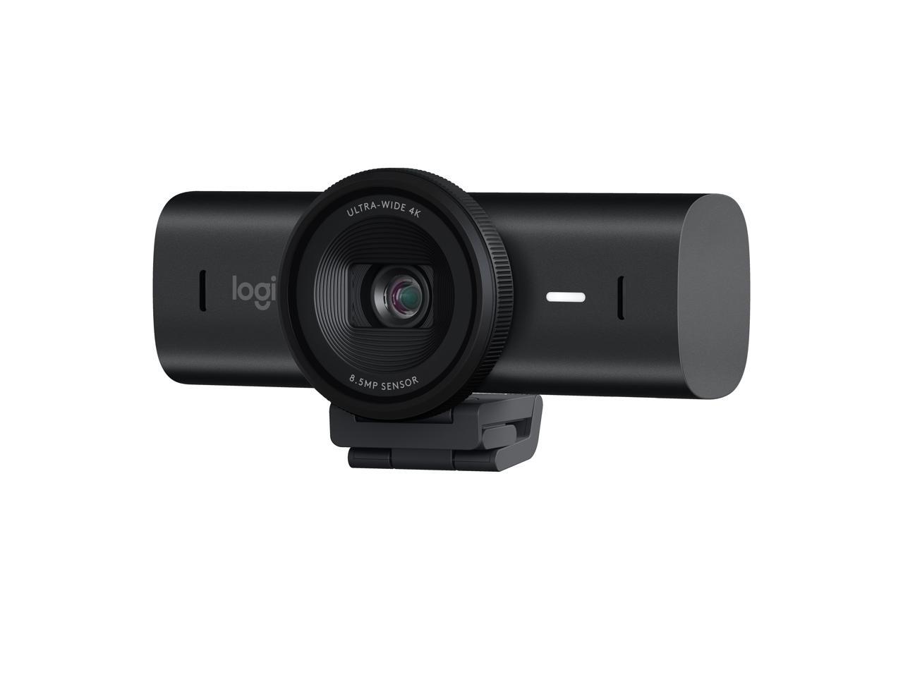 Logitech MX Brio Ultra HD 4K Collaboration and Streaming Webcam, 1080p ...