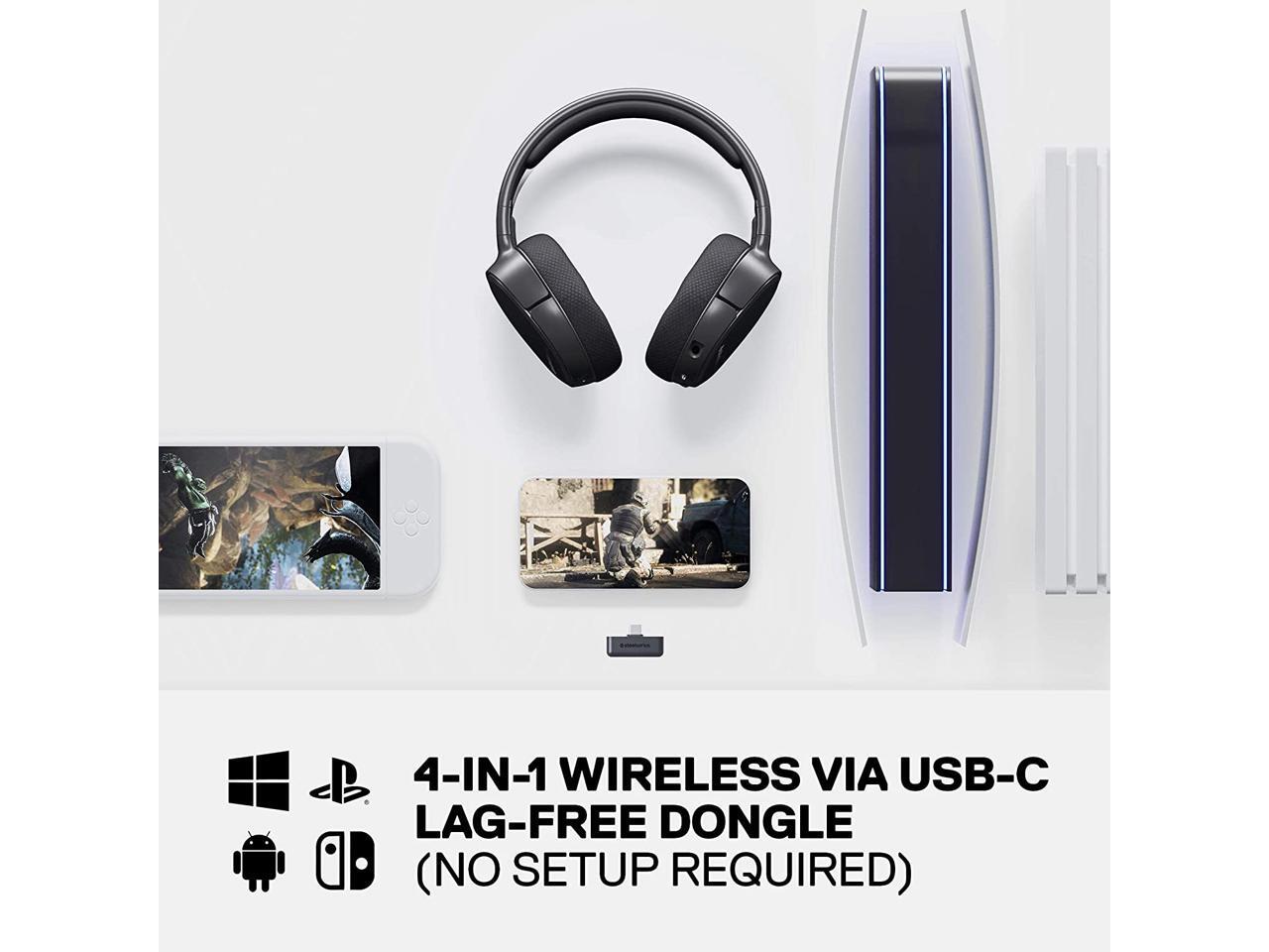 SteelSeries Arctis 1 Wireless Gaming Headset USBC Wireless