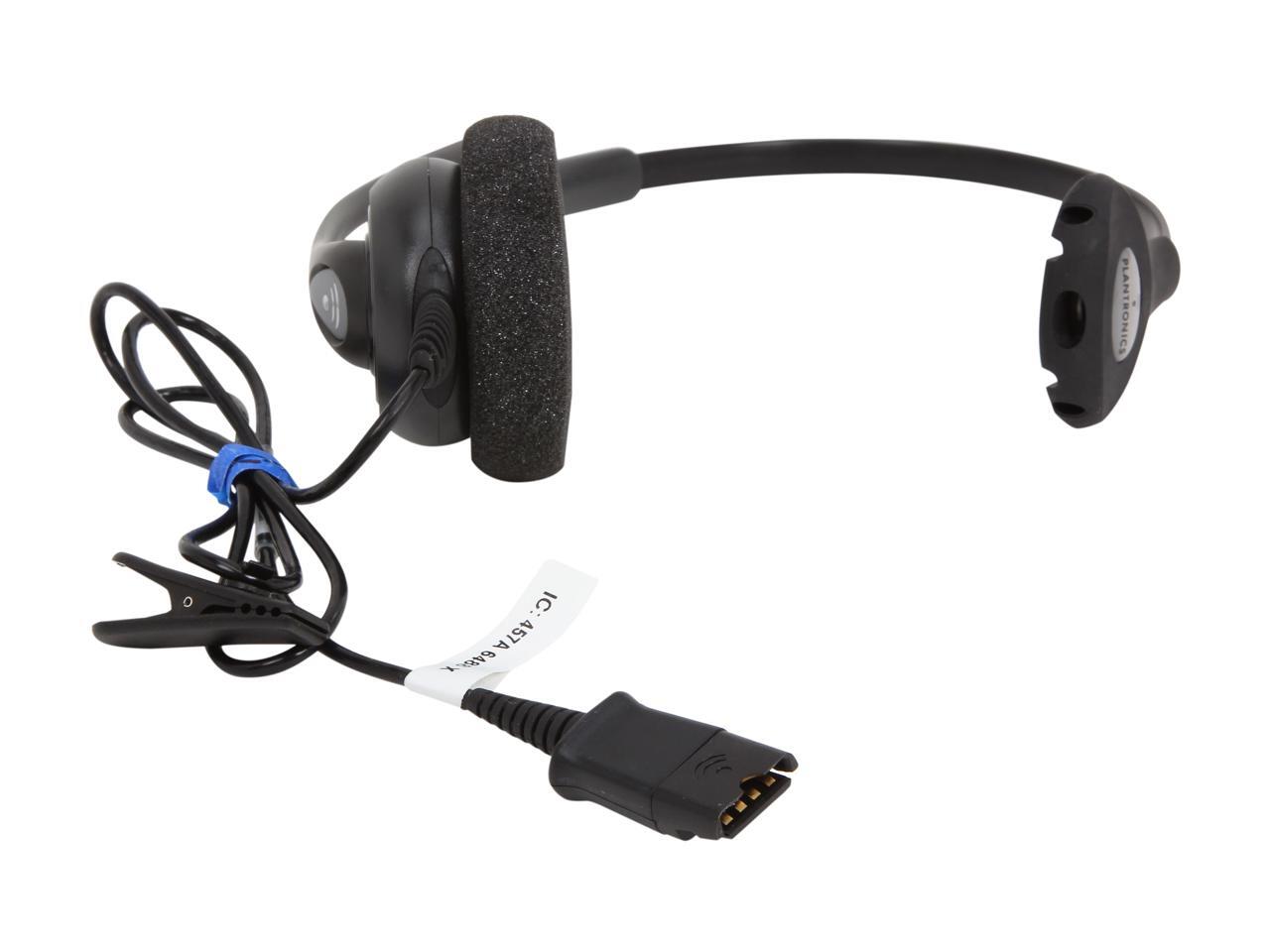 Plantronics HW251N SupraPlus Wideband Noisecanceling Monaural Headset