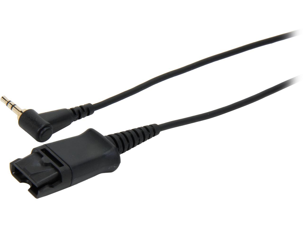 Plantronics Quick Disconnect to 2.5mm Cable for H-Series Headsets ...