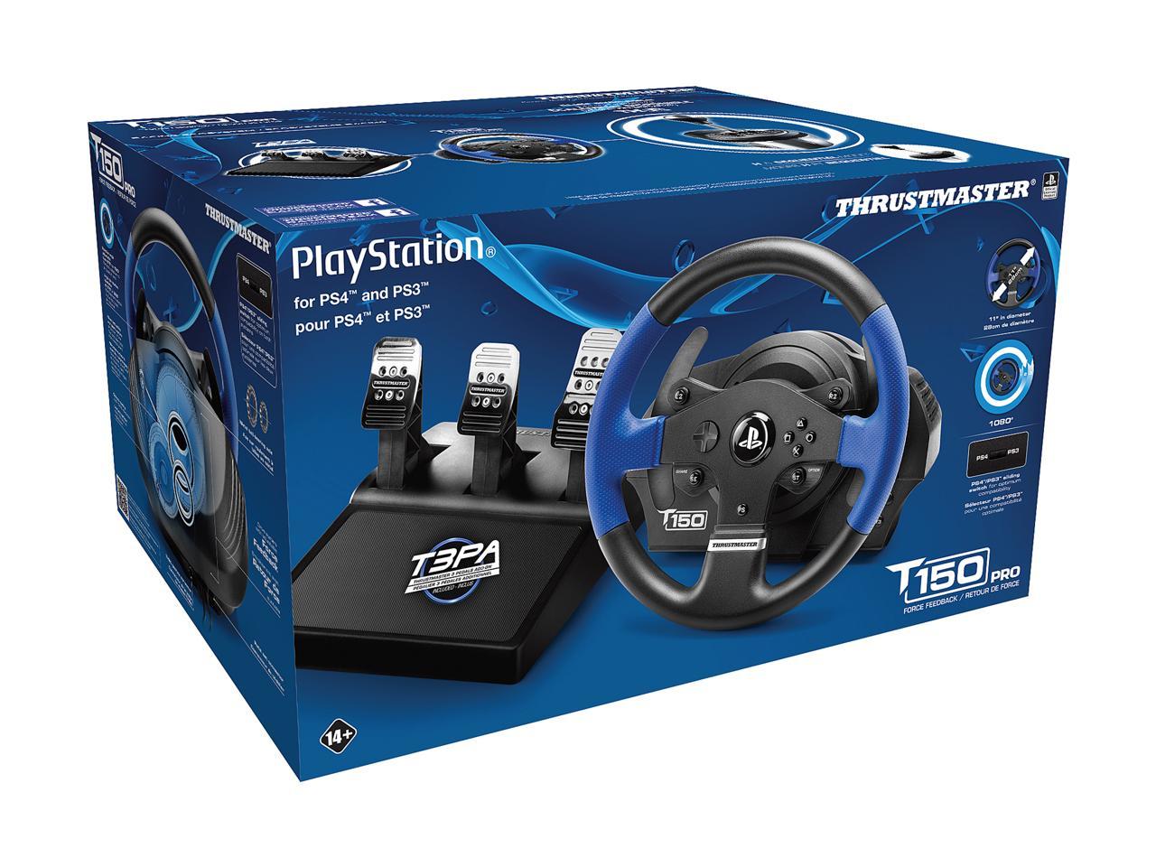 Thrustmaster T150 Pro Force Feedback Racing Wheel with T3PA Wide 3 ...