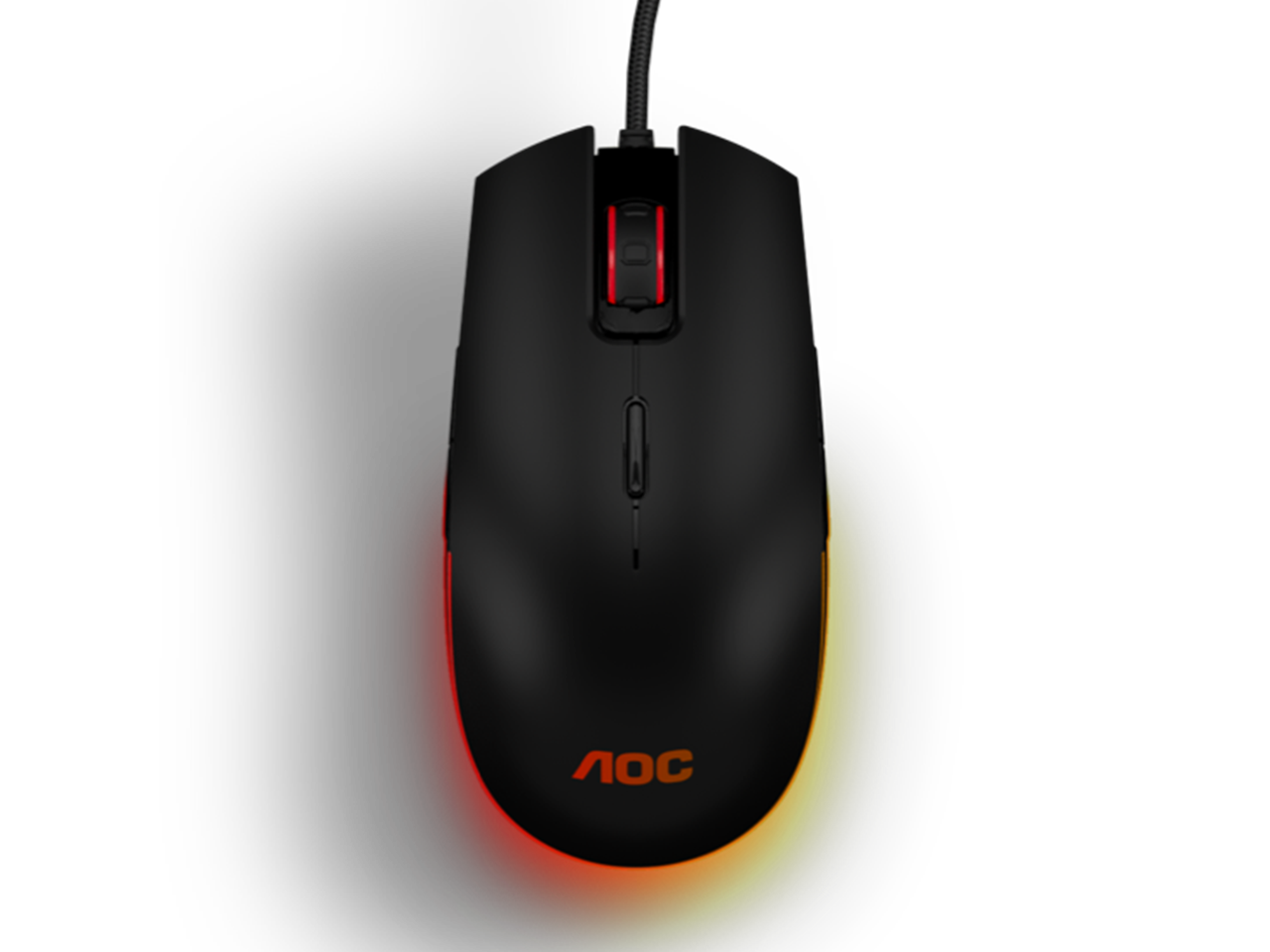 AOC RGB Gaming Mouse, NVIDIA Reflex Analyzer Compatible, Low Input Lag