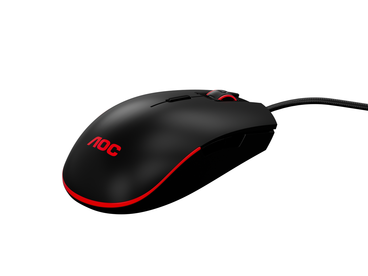 AOC RGB Gaming Mouse, NVIDIA Reflex Analyzer Compatible, Low Input Lag