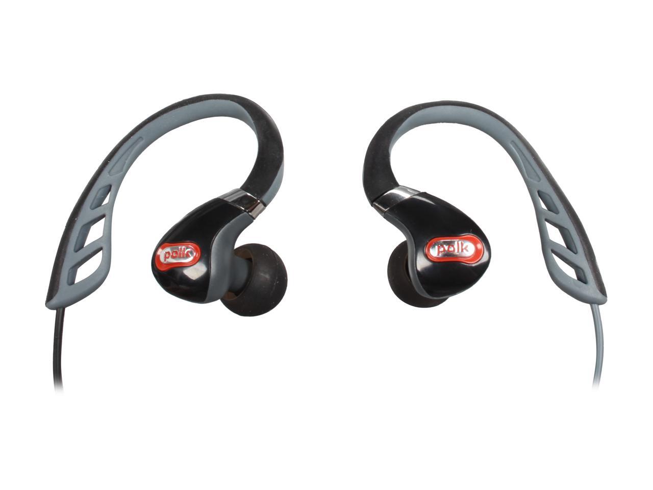 Polk Audio UltraFit 3000 InEar Canal Sports Headphones with iPod