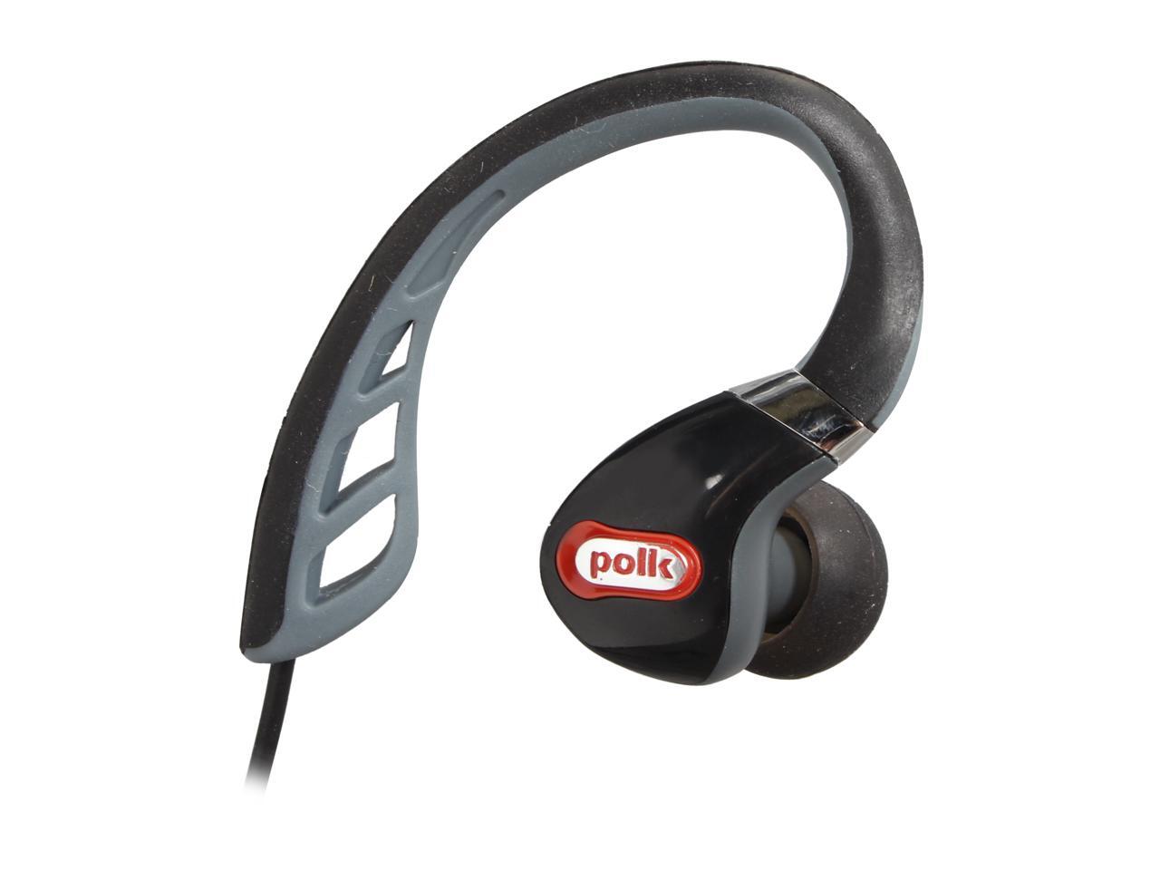 Polk Audio UltraFit 3000 InEar Canal Sports Headphones with iPod