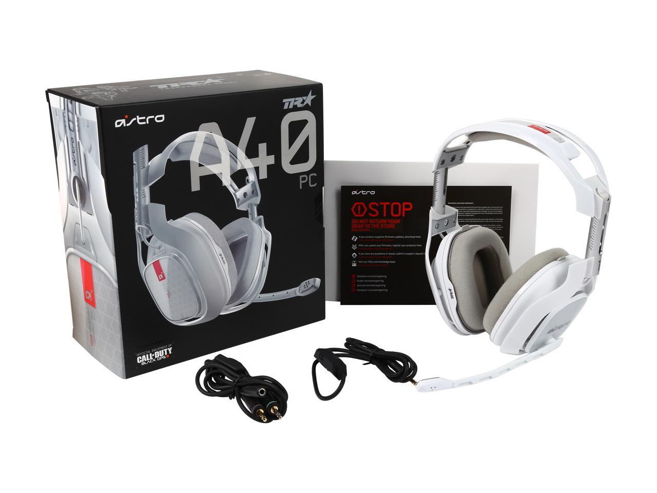 ASTRO Gaming A40 TR PC Gaming Headset White