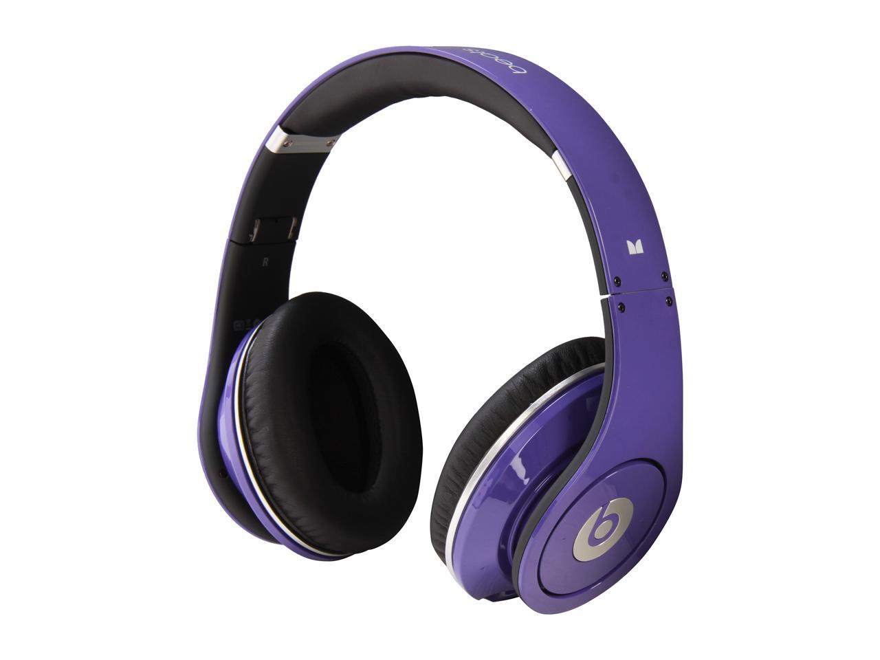 Beats by Dr. Dre Purple Studio On Ear Powered Isolation Headphone