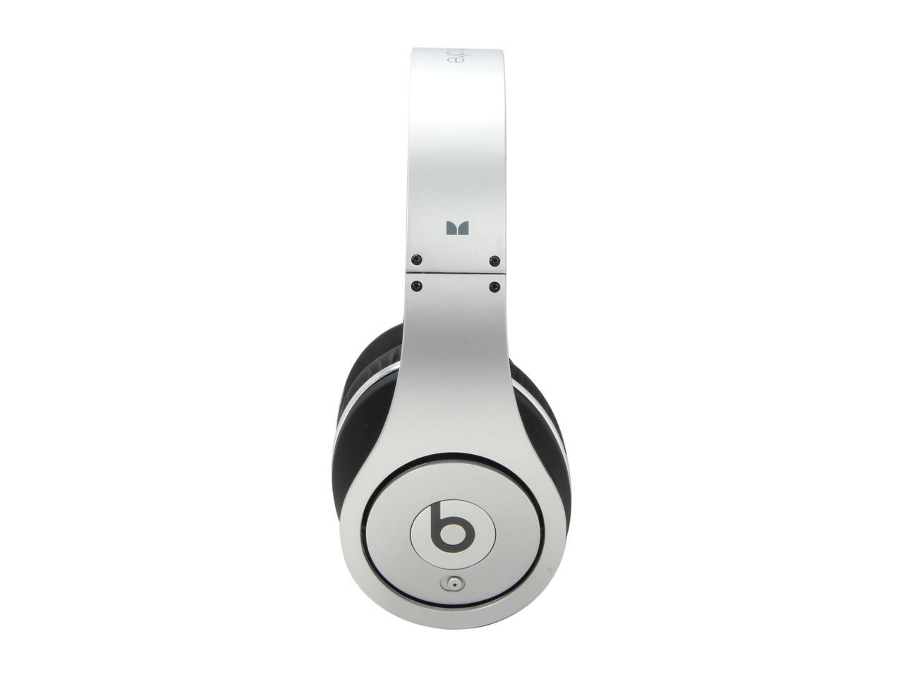 Beats by Dr. Dre Silver Studio On Ear Powered Isolation Headphone