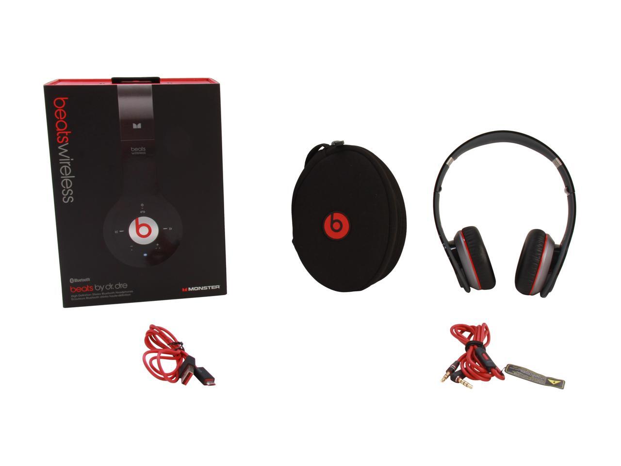 Beats by Dr. Dre Black Wireless OnEar Headphone (Black)