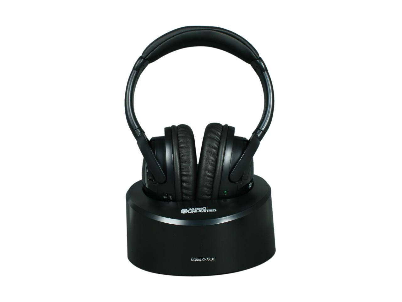 Audio Unlimited SPK9110 Circumaural 900MHz Modern Wireless Stereo