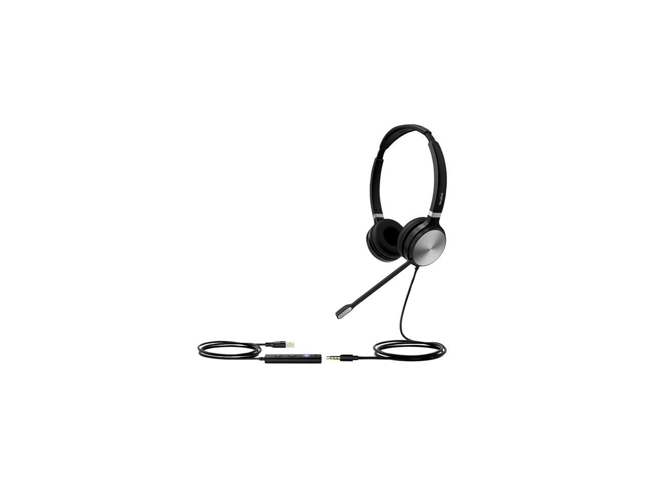 Yealink UH36 DUAL TEAMS Circumaural USB Wired Headset - Newegg.com