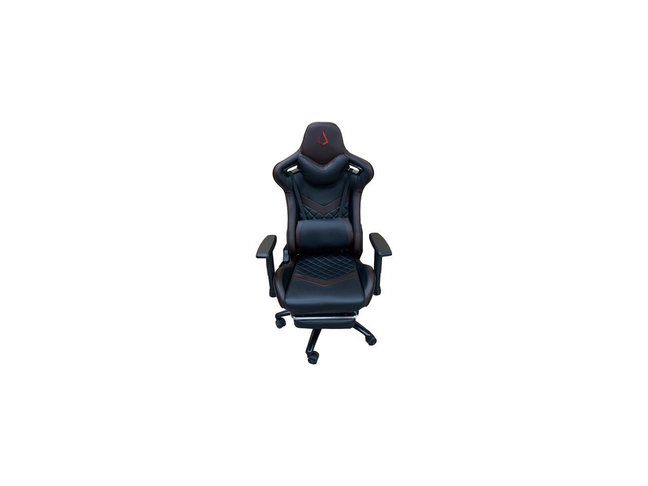 LBT Hawk Reclining Gaming Chair with Adjustable Armrest Chocolate