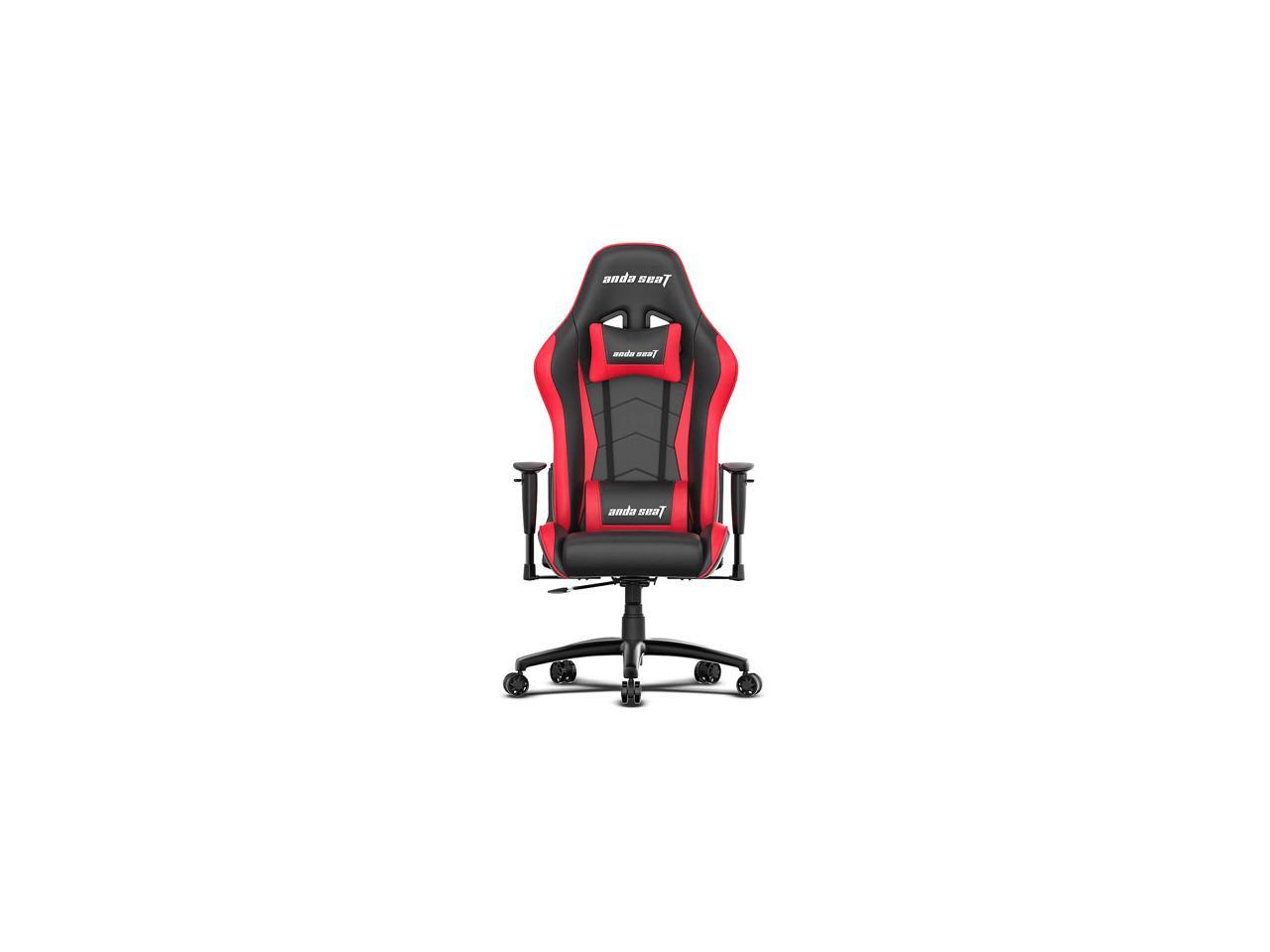 Anda Seat Axe Series Gaming Chair - Black / Red (AD5-01-BR-PV-R02