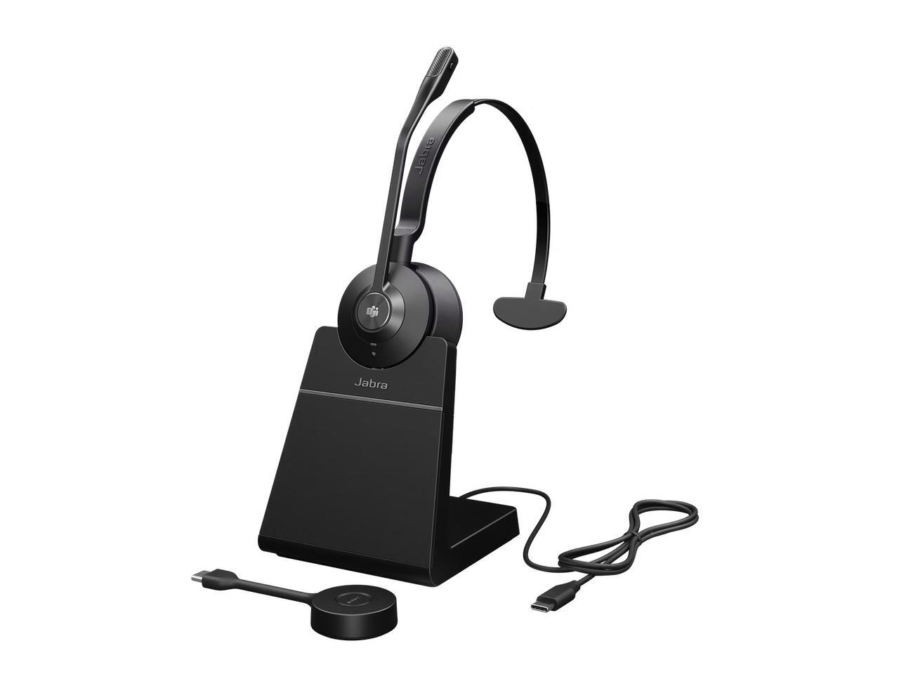 Jabra Engage 55 Mono Headset MS, with Charging Stand