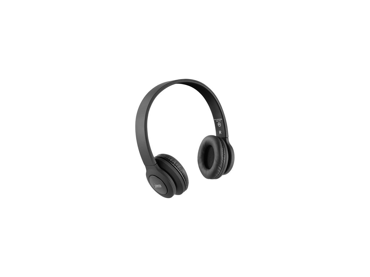 HMDX Black HXHP420BK Jam Transit Bluetooth Headphones With Microphone