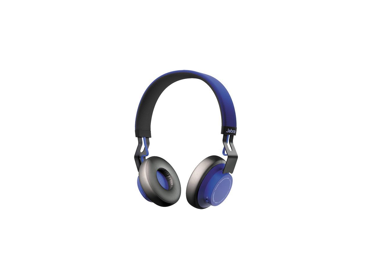 wees stil Ondenkbaar vaardigheid Jabra Move Blue 100-96300001-02 Circumaural Bluetooth Headset - Newegg.com