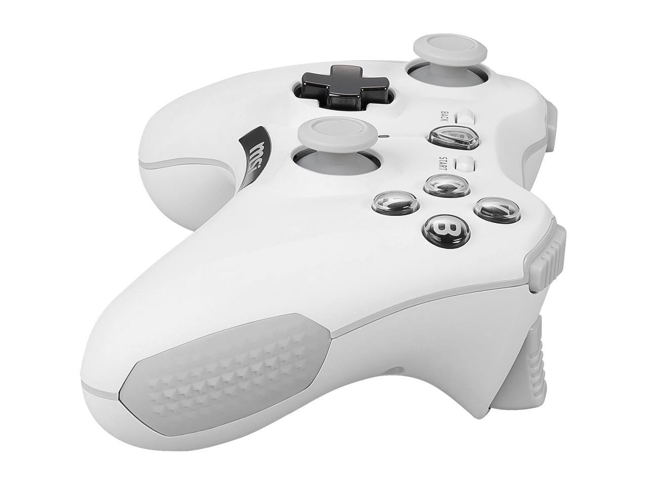 MSI Force GC30V2 White Wireless Gaming Controller, Dual Vibration ...