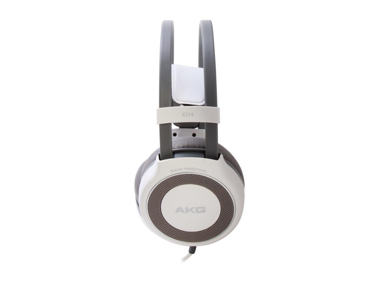 Huiskamer weigeren middernacht AKG White K514 MKII On-Ear Natural Sound Stereo Headphone - Newegg.com