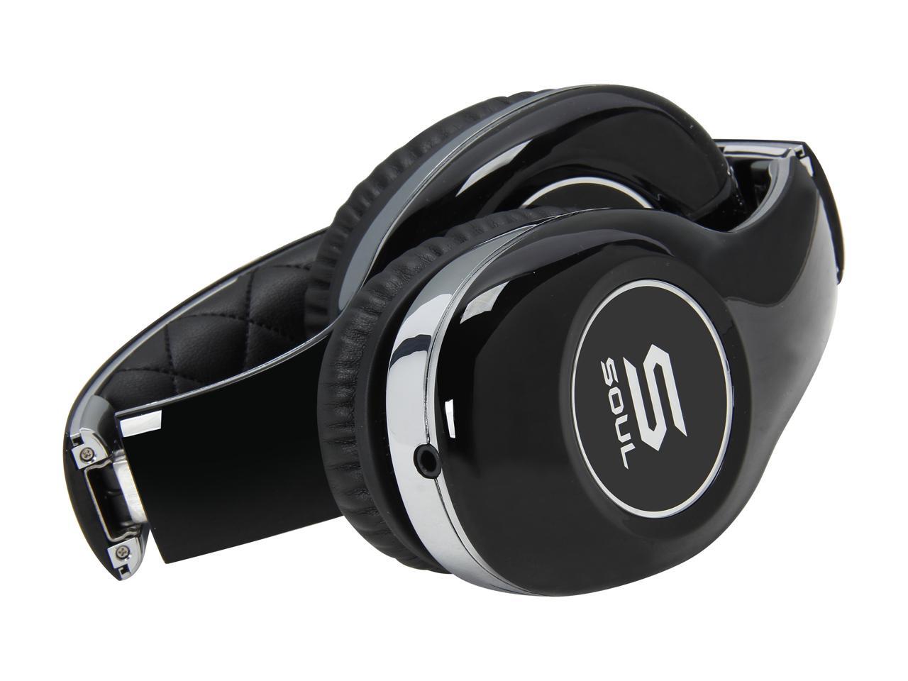 Soul by Ludacris Black SL150CBC Pro HiDefinition OnEar Headphones