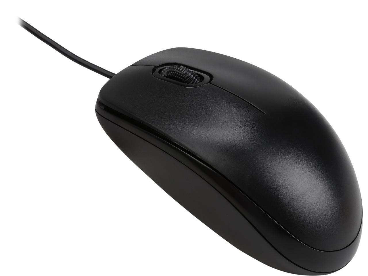 Orange MOUC144UBK Business Standard Mouse - Black, 1 x Wheel Wired ...