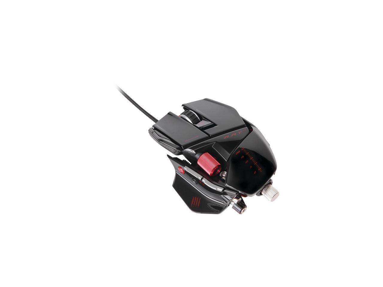 Mad Catz R.A.T.7 Gaming Mouse for PC and Mac - Gloss Black - Newegg.com