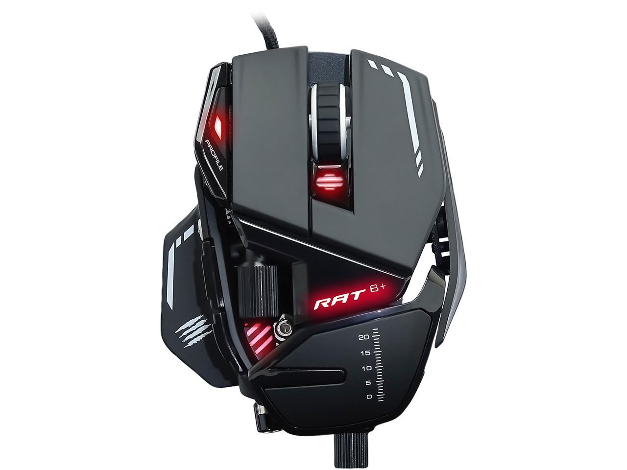 helicopter rhythm Uncle or Mister MAD CATZ The Authentic R.A.T 8+ Optical Gaming Mouse - Black - Newegg.com