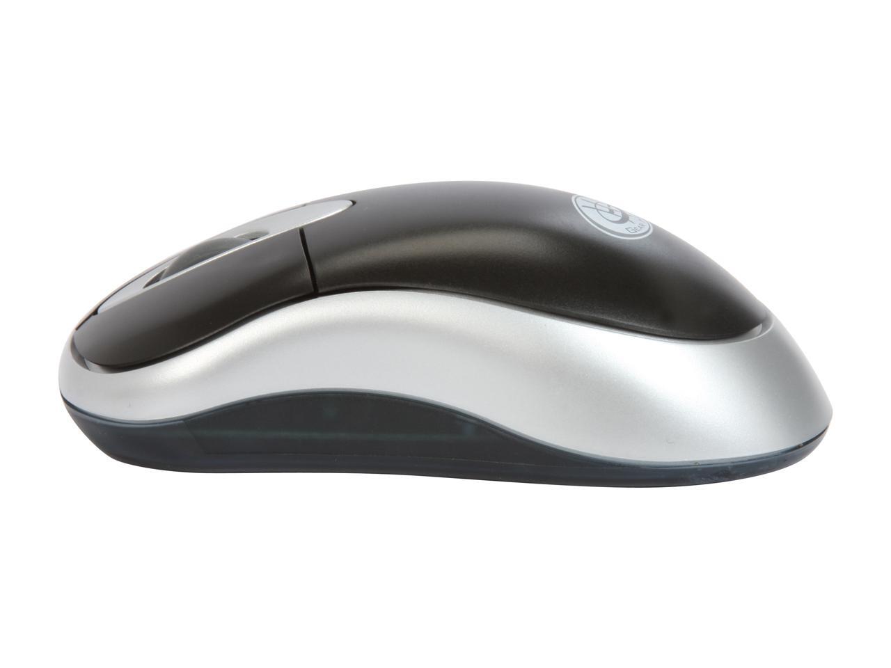 GEAR HEAD OM4000W Black RF Wireless Optical Mouse