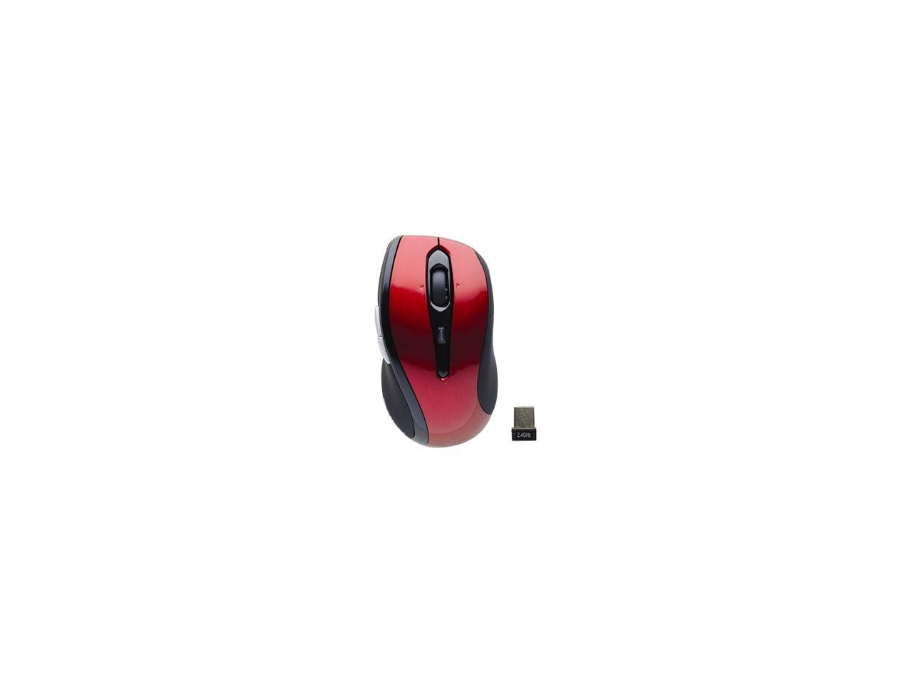 GEAR HEAD Mouse OM6500WT Red RF Wireless Optical Mouse
