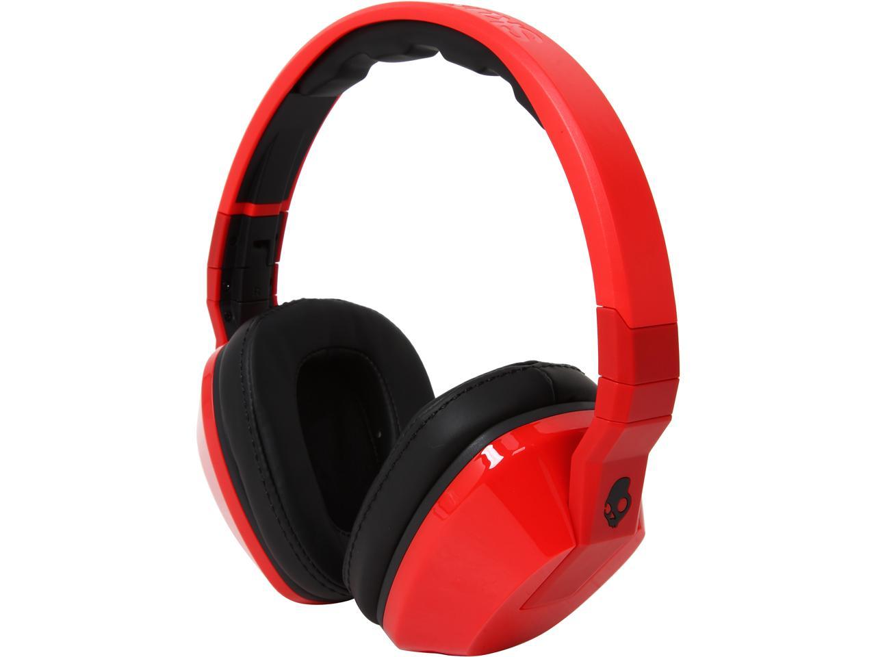 Skullcandy Redblack S6scfy 059 Crusher With Mic Premium Wired Headphone 7093