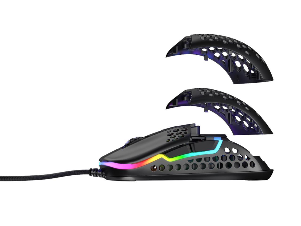 Xtrfy M42 Rgb Black Wired Optical Ultra Light Gaming Mouse Newegg Com