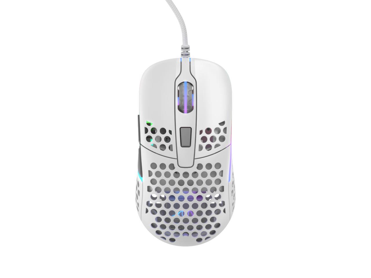 Xtrfy M42 Rgb White Wired Optical Ultra Light Gaming Mouse Newegg Com