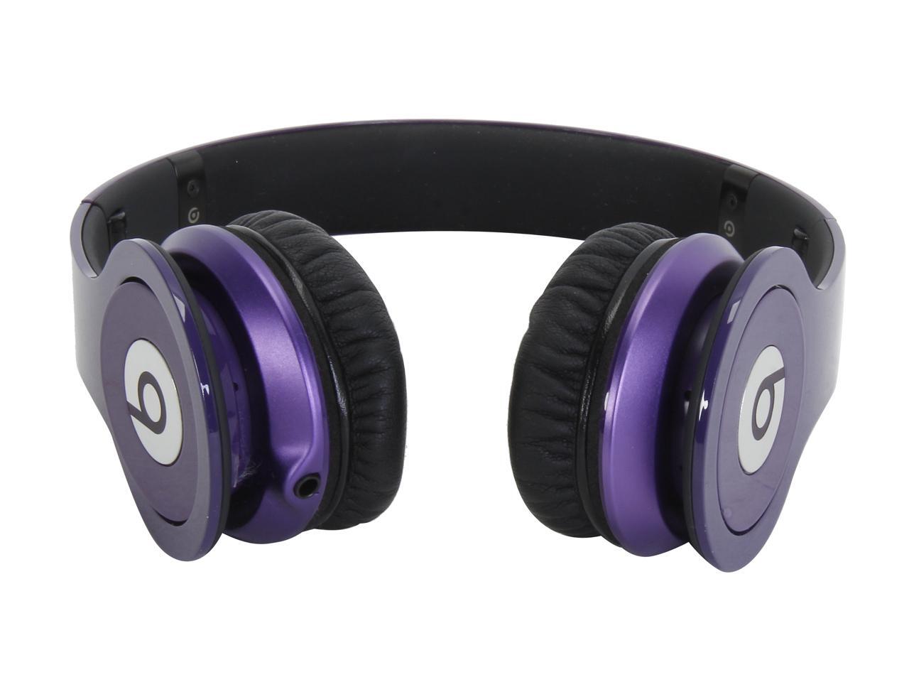 Refurbished Beats by Dr. Dre Purple BEATS SOLO HD Supraaural