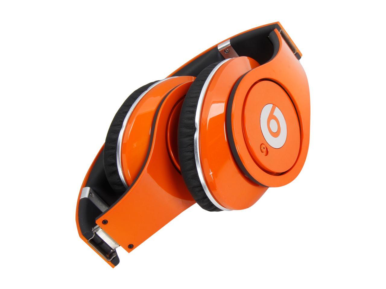 Refurbished Beats by Dr. Dre Orange BEATS STUDIO Supraaural Headphone