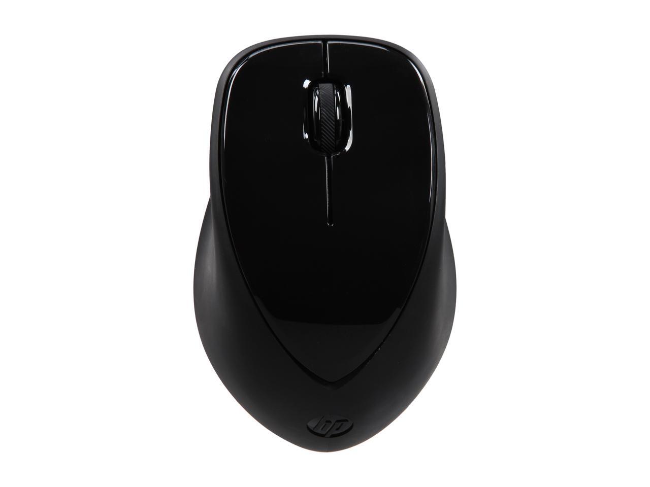 Open Box HP x4000 A0X35AAABA Black RF Wireless Laser Mouse