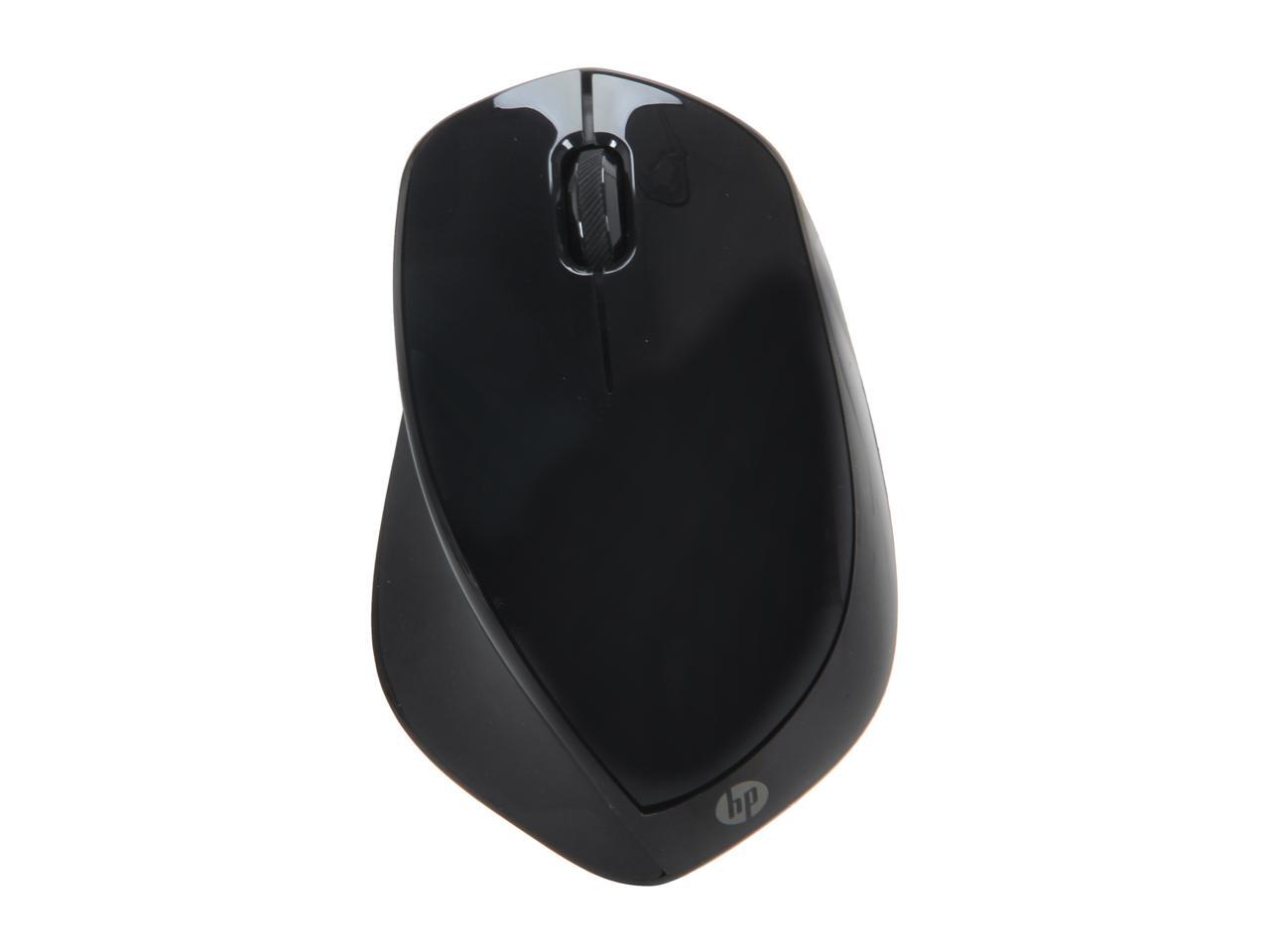 HP X4500 H2W16AAABC Black RF Wireless Laser Mouse