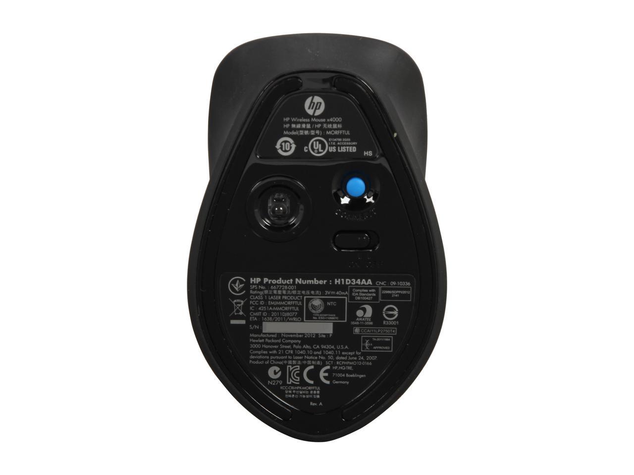 hp mouse h1d34aa