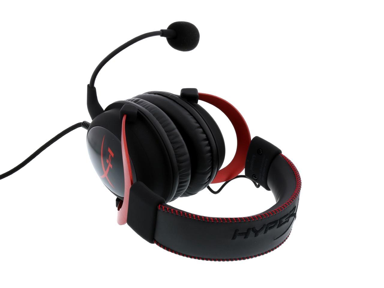 HyperX Cloud II Gaming Headset with 7.1 Virtual Surround Sound for PC / PS4  / Mac / Mobile - Red