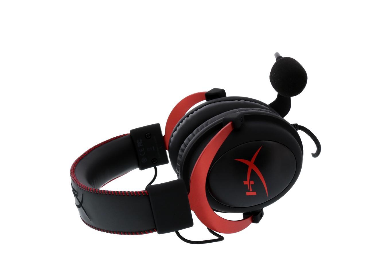 veer Glimlach Er is behoefte aan HyperX Cloud II Gaming Headset with 7.1 Virtual Surround Sound - Red -  Newegg.com