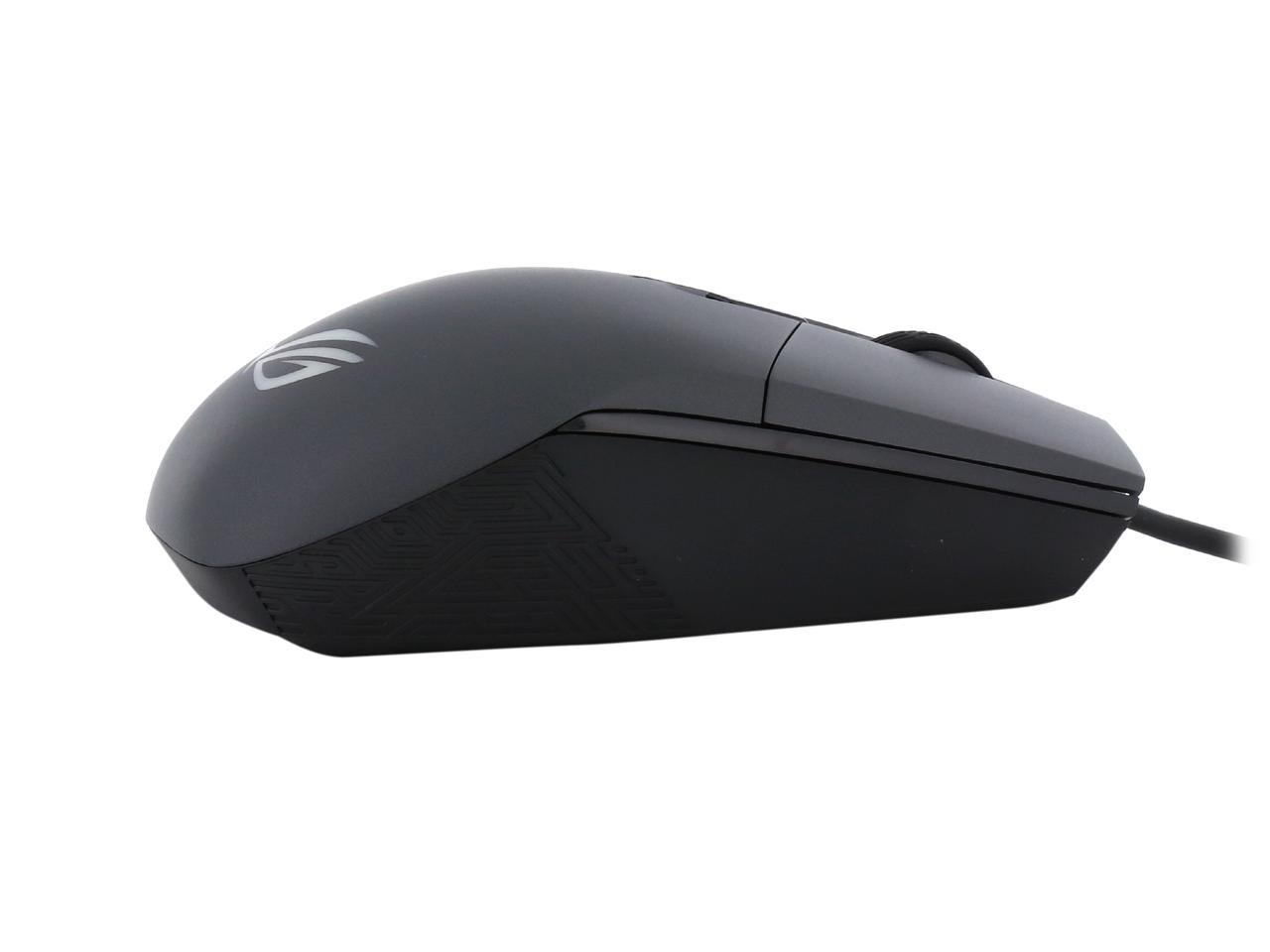 Asus Rog Strix Impact Aura Rgb Usb Wired Optical Ergonomic Ambidextrous Gaming Mouse Newegg Com