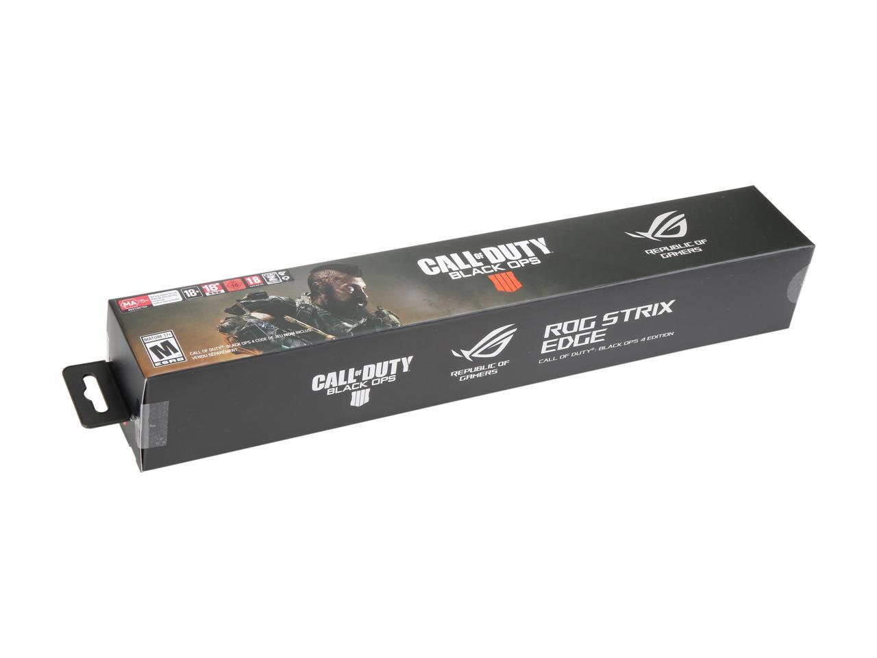 Asus Rog Strix Edge Call Of Duty Black Ops 4 Edition Vertical Gaming Mousepad Newegg Com