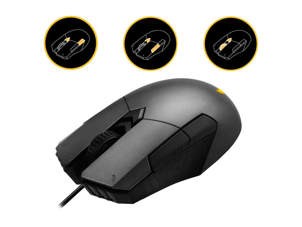 ASUS TUF Gaming M5 Optical USB RGB Gaming Mouse Featuring a 6200 dpi