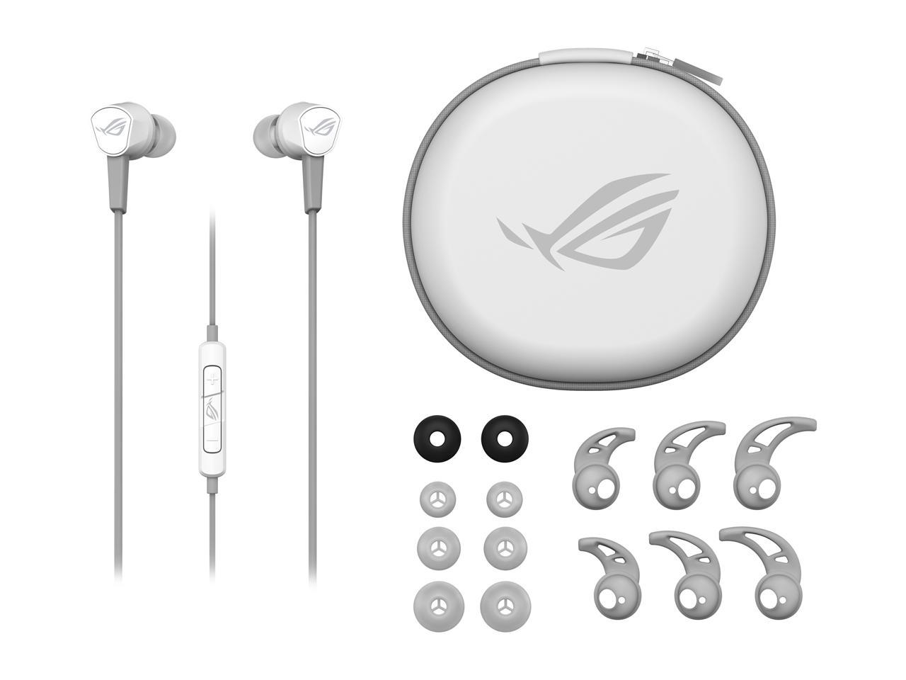 ASUS ROG Cetra II Core ML Moonlight White in-Ear Gaming Earbuds ...