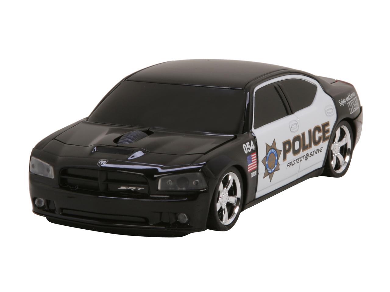 Road Mice RM08DGCSUXP RF Wireless Optical Police Dodge Charger Mouse