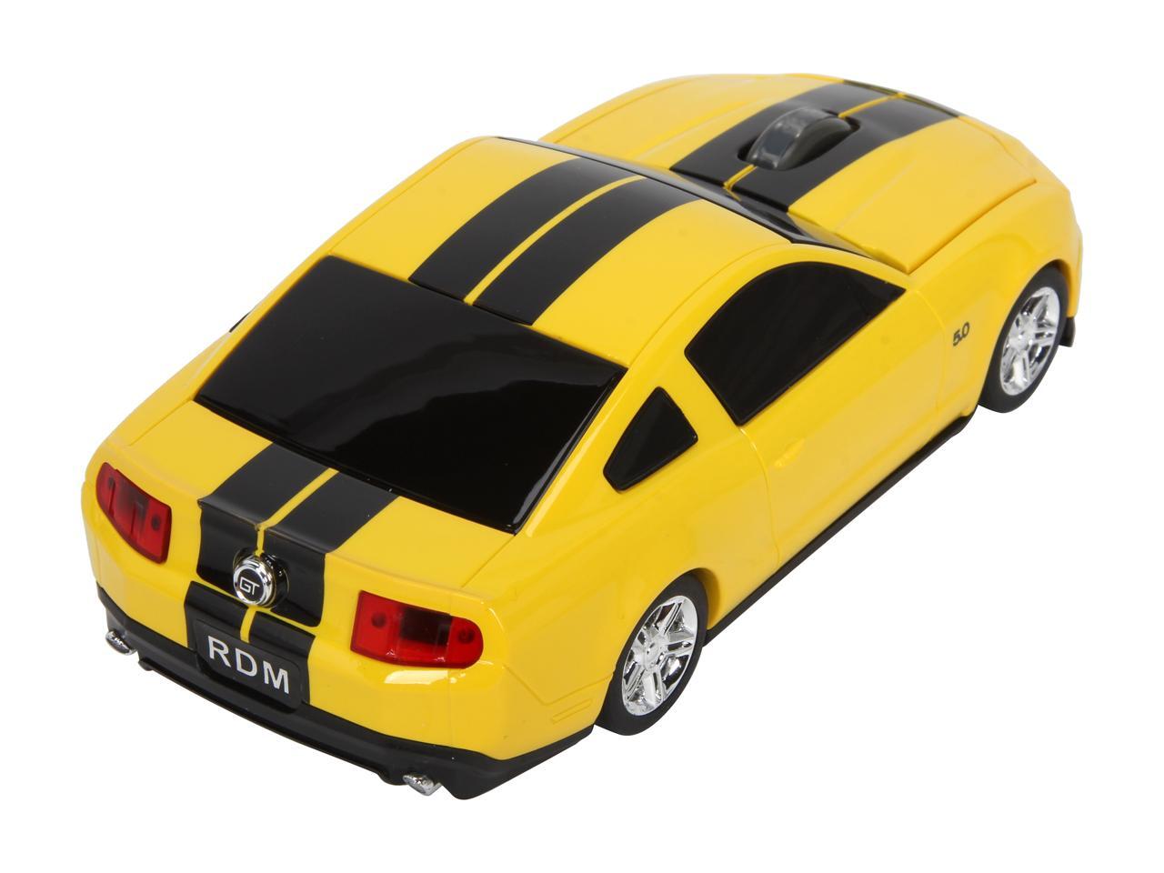Road Mice Mustang HP11FDMGYXK Yellow With Black Stripes RF Wireless