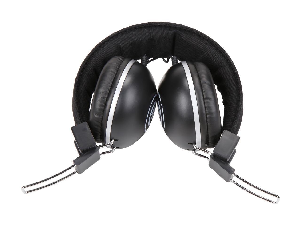 Wicked Audio WIC-WI-8500 EVAC On-Ear Headphone Black - Newegg.com