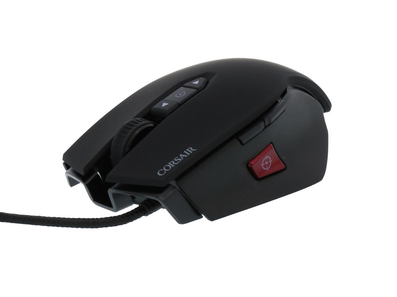 Corsair Gaming M65 PRO RGB FPS Gaming Mouse, Backlit RGB LED, 12000 DPI,  Optical, Black