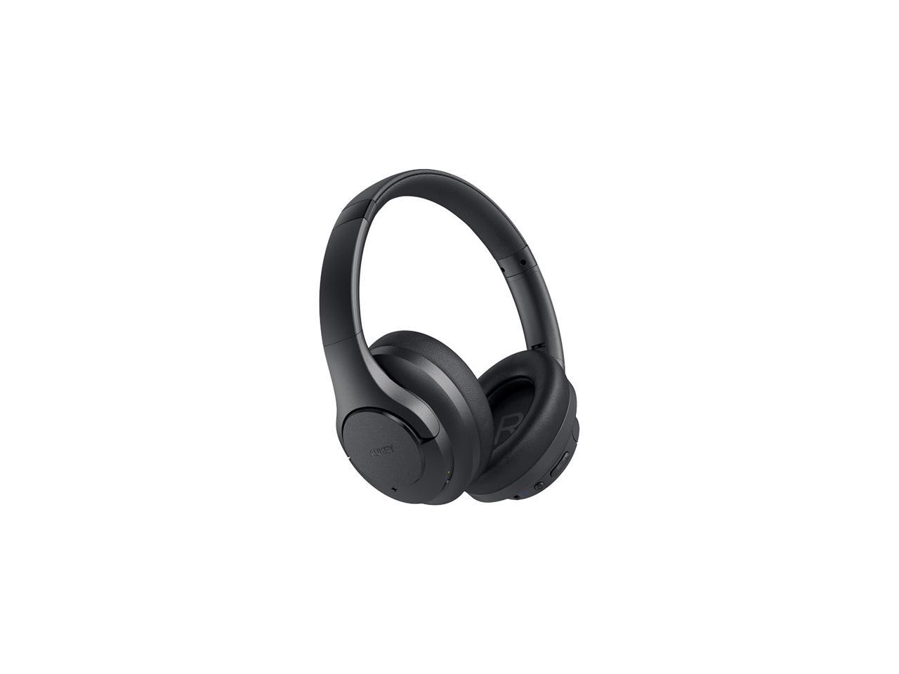 Aukey EPN12 Hybrid Active Noise Cancelling Headphones with Deep Bass ...