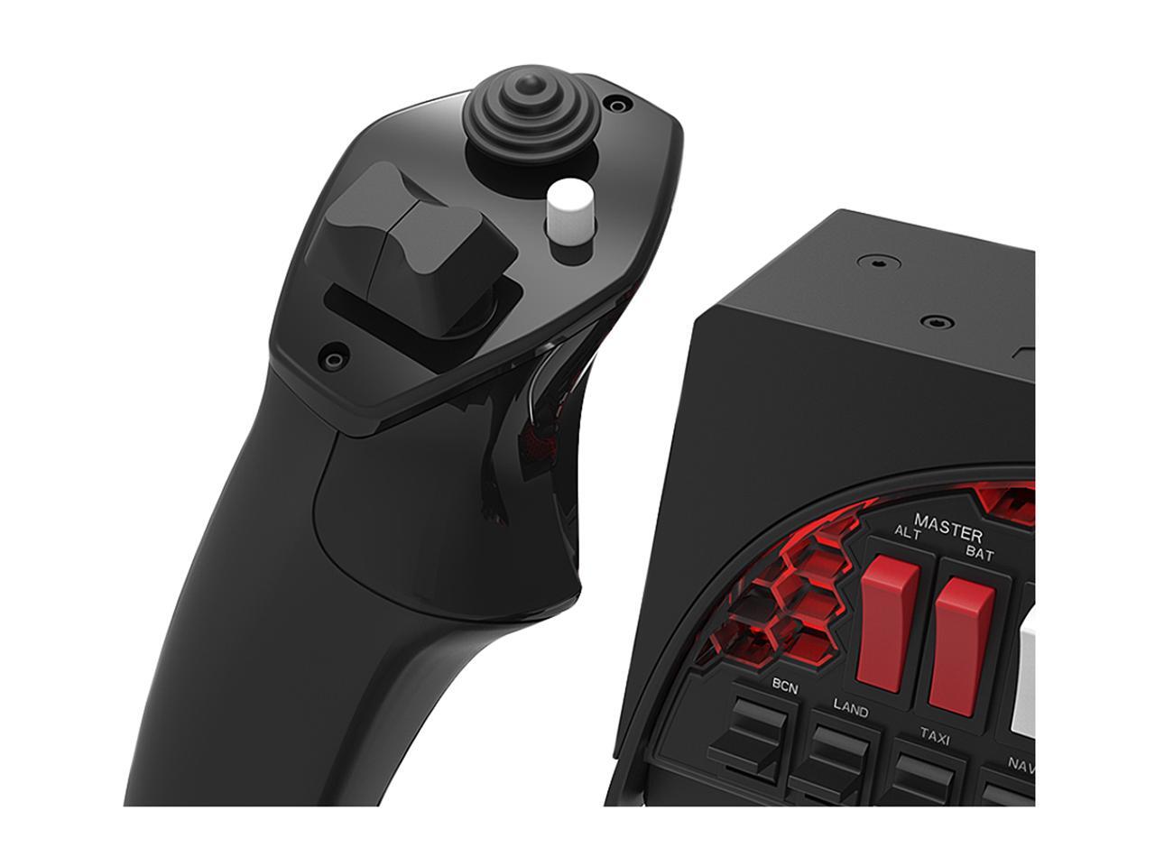 Aeronautical Alpha Flight Controls Yoke & Switch Panel for PC